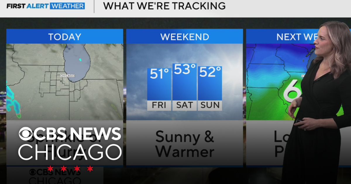 Mild day on Thursday in Chicago - CBS Chicago