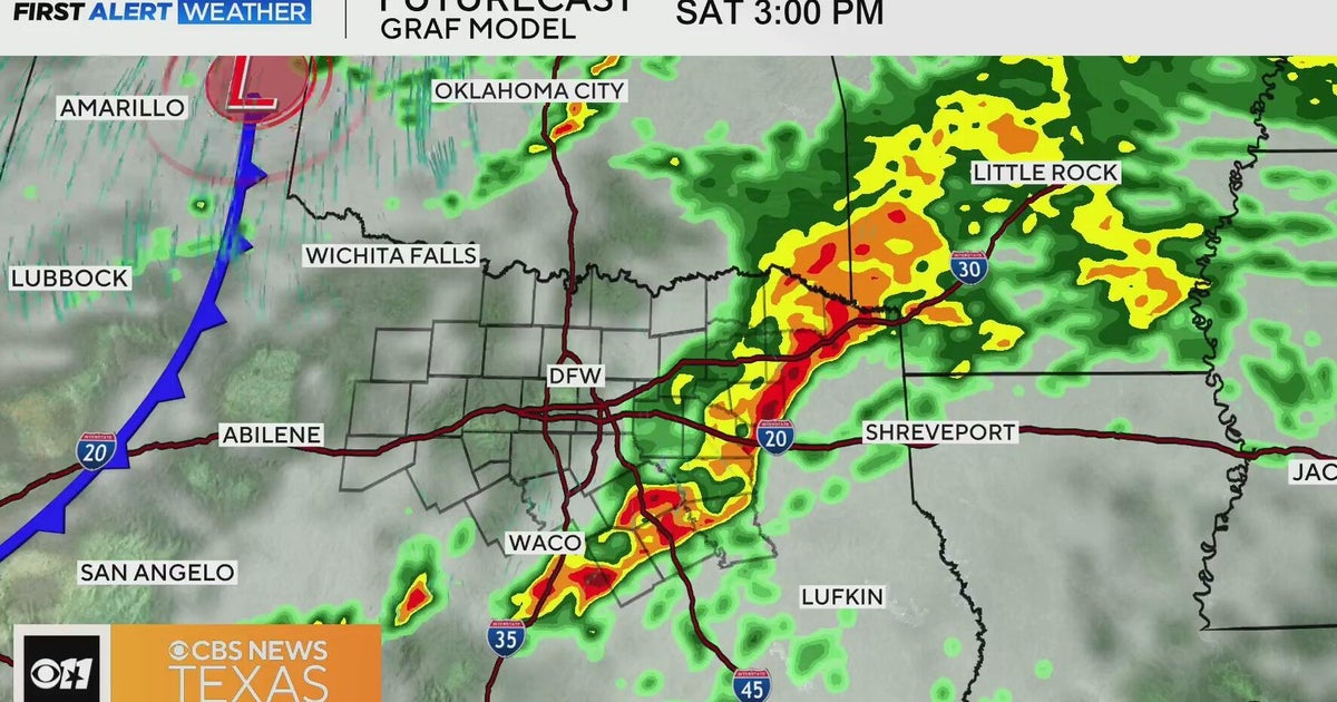 Beautiful Friday in North Texas before heavy rain arrives on Saturday ...