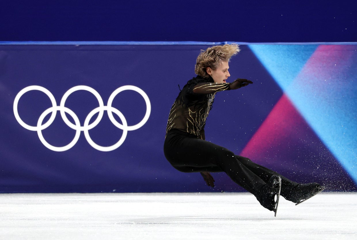 Ilia Malinin misses Olympic medal after falling in free skate, finishes ...