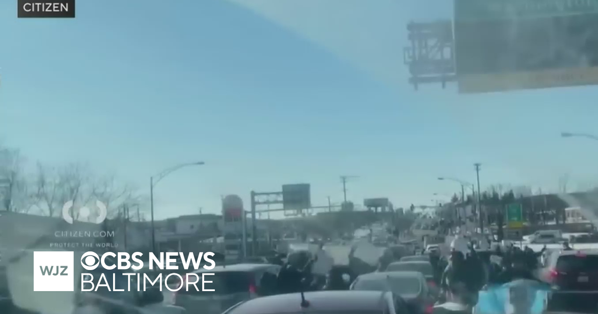 Local high school students held an anti-ICE protest on Friday afternoon