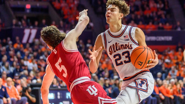 Indiana Illinois Basketball 