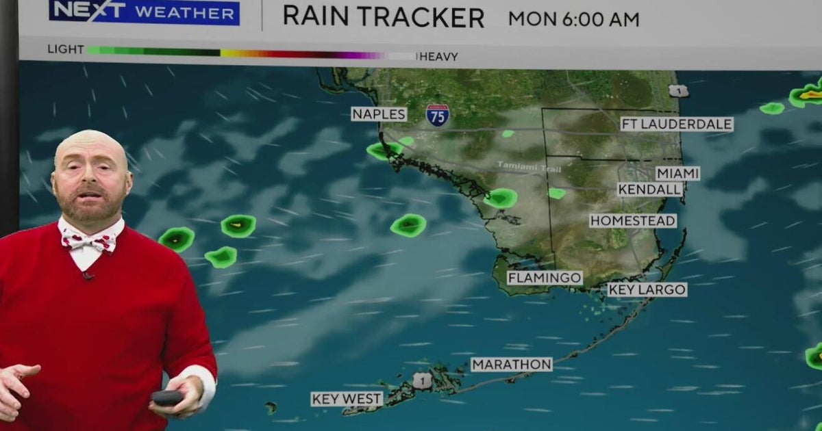It’s a dry Valentine’s Day in South Florida but rainfall chances might increase to end the weekend