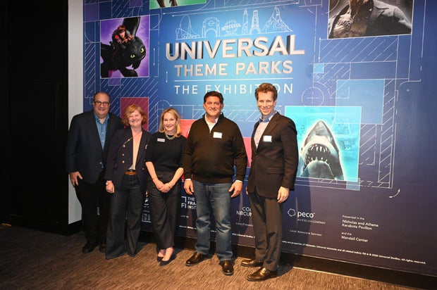 Photos of the VIP party at the Franklin Institute