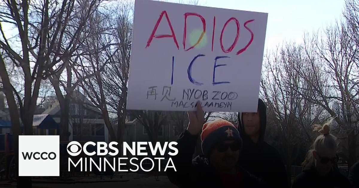 Anti-ICE protesters, skeptical of drawdown claims, rally in Minneapolis