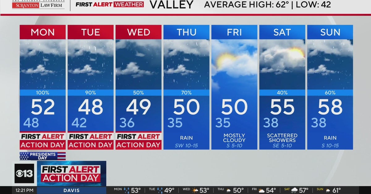 Monday afternoon Northern California weather forecast - Feb. 16, 2026