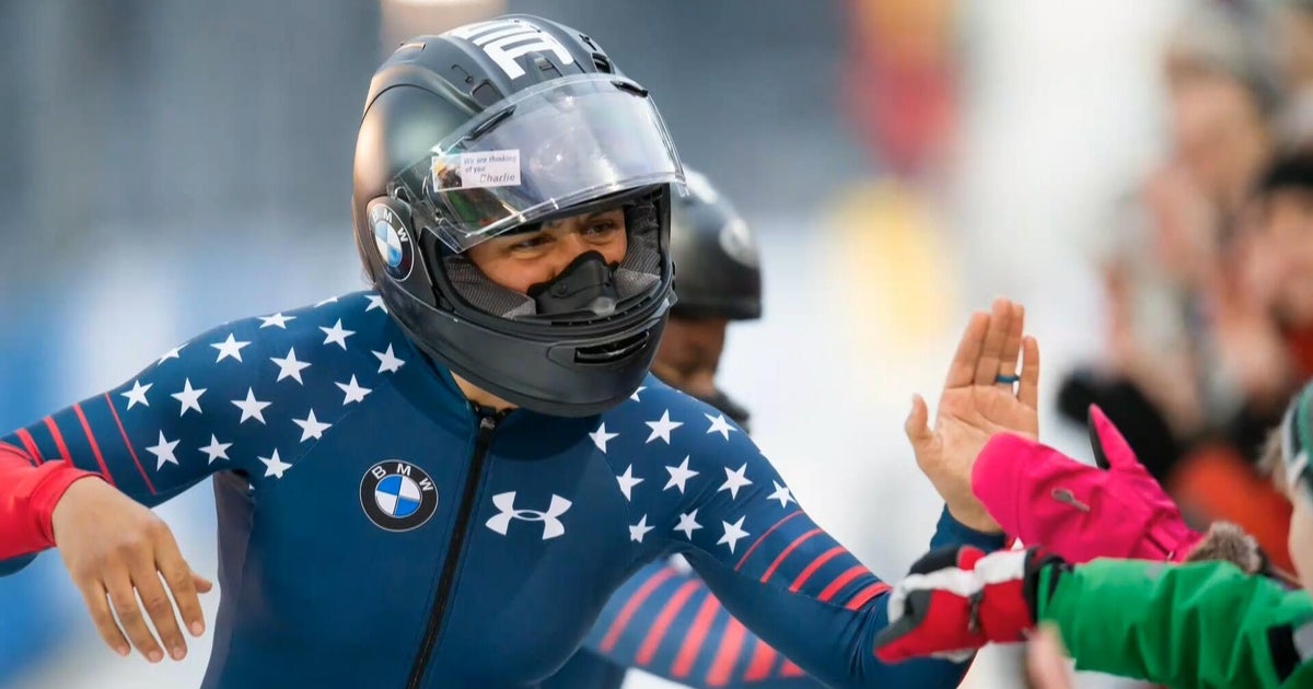Elana Meyers Taylor describes Olympic bobsledding journey as she competes at 5th Winter Games