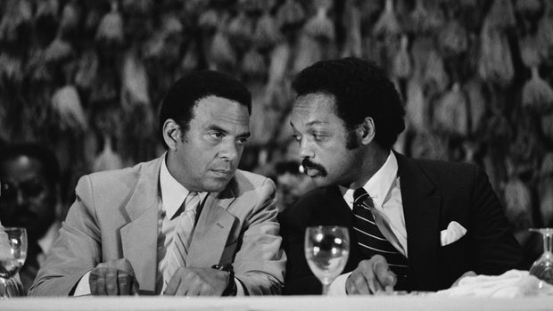 Jesse Jackson Et Andrew Young