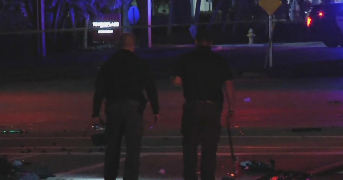 Violent crash involving Broward Sheriff’s Office cruiser reported in Fort Lauderdale