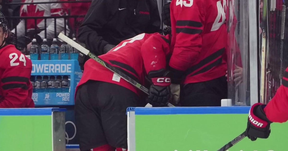 Sidney Crosby injured in Canada Olympic quarterfinal win over Czechia