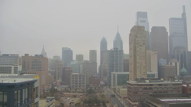 Philadelphia skyline on Wednesday, Feb. 18 