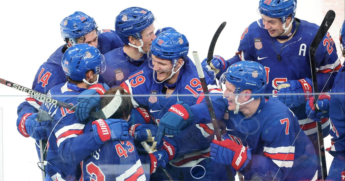 U.S. men's hockey defeats Sweden in Olympic quarterfinals