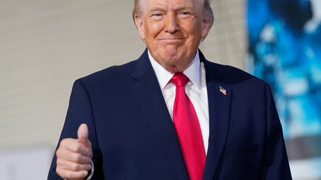 President Trump And First Lady Melania Trump Visit Fort Bragg In North Carolina 