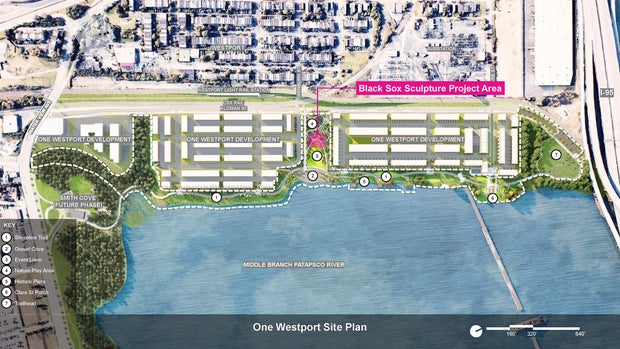 Baltimore Black Sox Memorial Renderings 