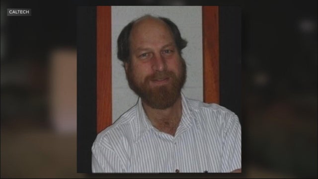 Generic police lights and yellow police tape at crime scene 