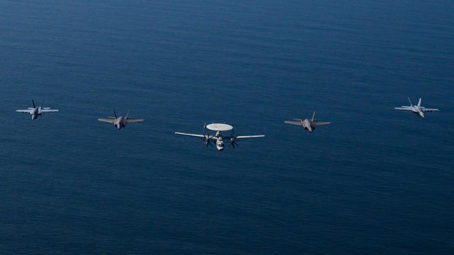 U.S. Navy spotted sailing in the Gulf of Oman 