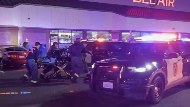 Police lights crime scene 