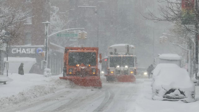Major Nor'Easter Brings Blizzard Conditions To Northeast 