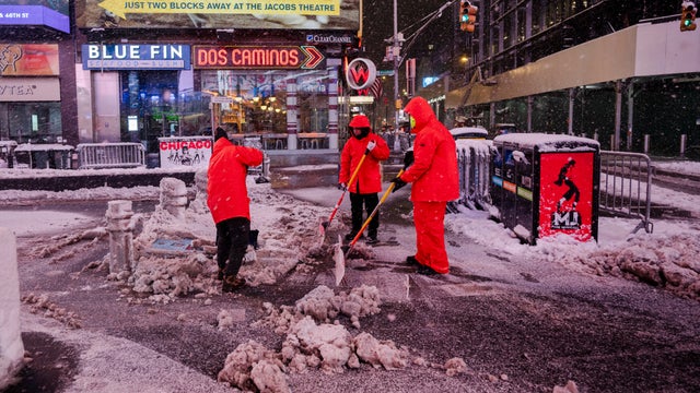 Major Nor'Easter Brings Blizzard Conditions To Northeast 