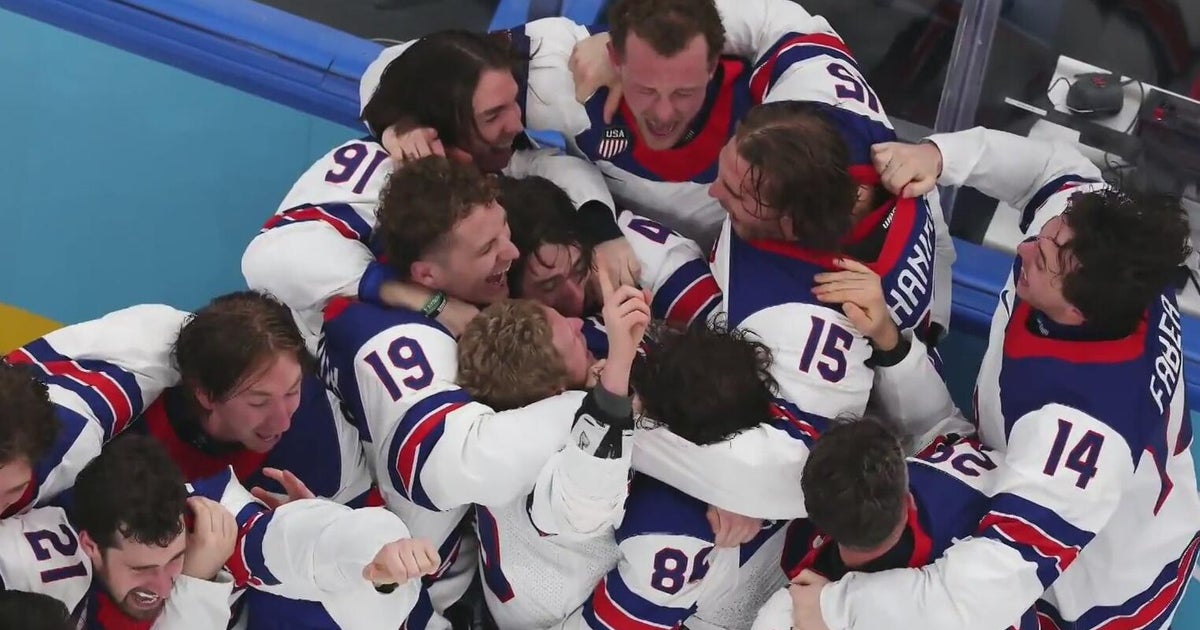 U.S. men’s hockey team beats Canada in OT to win first gold since 1980