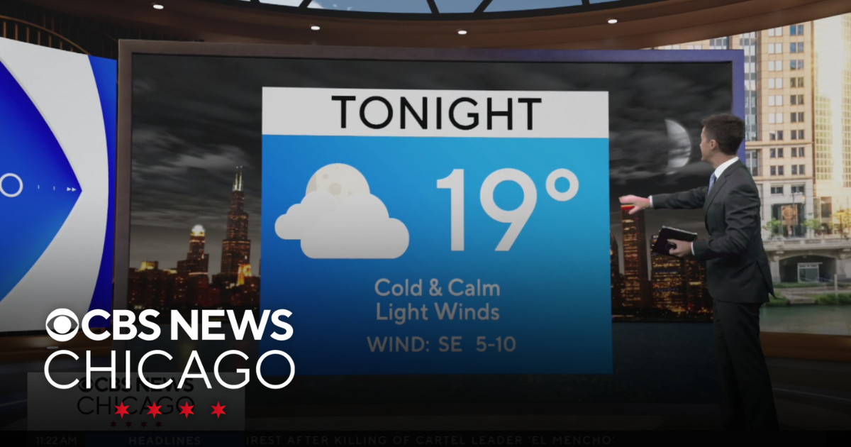 Cool and calm with light winds in Chicago Monday night - CBS Chicago