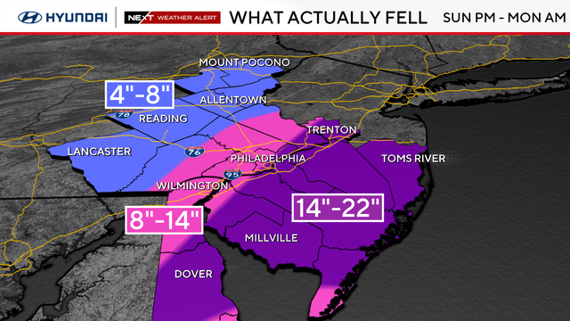 NEXT Weather Alert for Monday, Feb. 23 