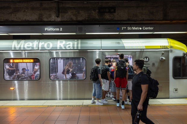 Metro ridership down 