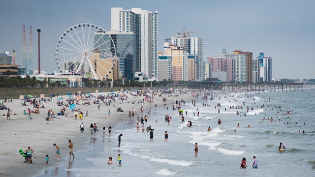 Labor Day Weekend Celebrated In Myrtle Beach, South Carolina 