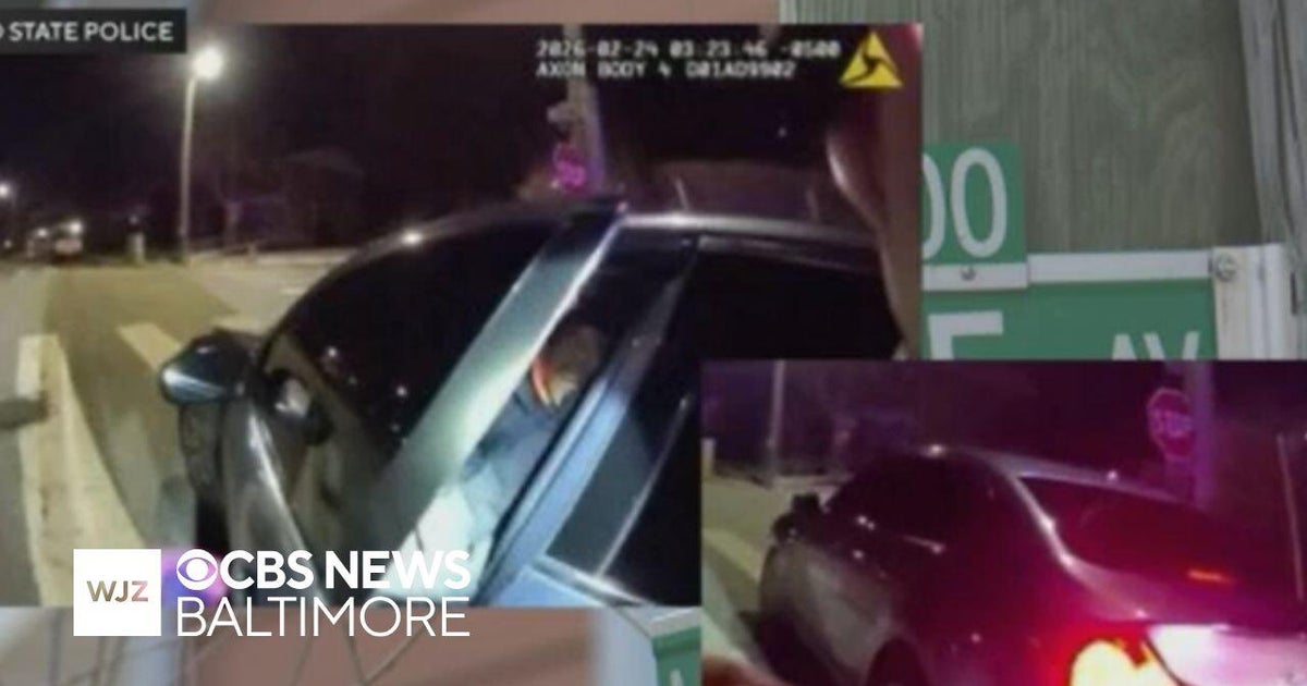 Maryland trooper treated for minor injuries after being shot at during traffic stop