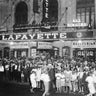 Audiences Outside Lafayette Theater for 'Hallelujah!' 