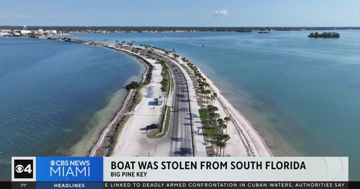 Speedboat in Cuban water confrontation was stolen from South Florida, authorities say
