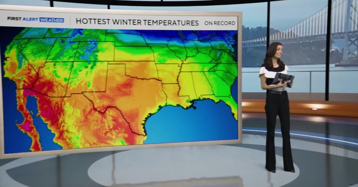 Zoomin' with Zoe: All-time hottest winter temperature in the U.S. just recorded in Texas