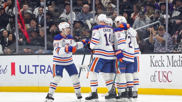 Oilers Kings Hockey 