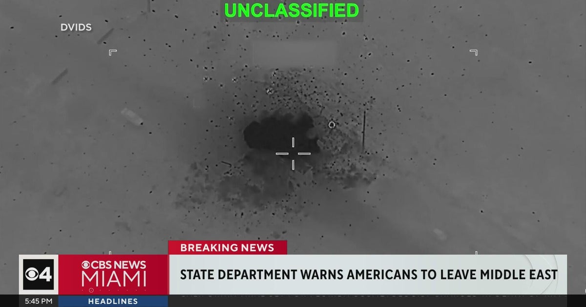 Breaking: State Department urges Americans to leave Middle East amid ...