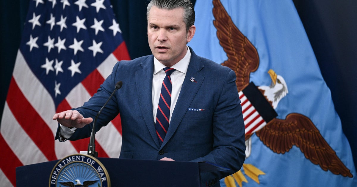 Pete Hegseth says Iran military mission will not be "endless"