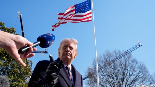 President Trump Departs White House For Texas 