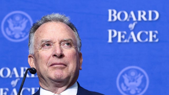 Steve Witkoff listens during the inaugural Board of Peace meeting at the U.S. Institute of Peace in Washington, D.C., Feb. 19, 2026. 