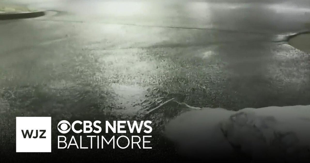 Watch out for ice patches in Maryland Tuesday morning