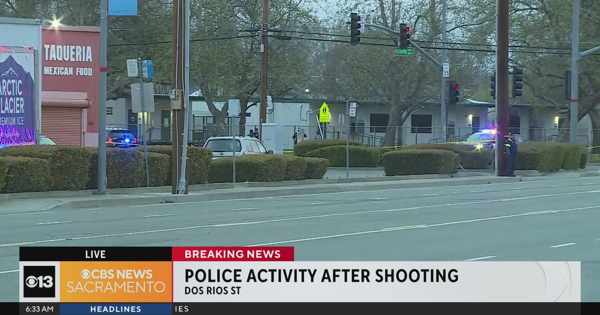 Sacramento police investigating shooting on Dos Rios Street - CBS ...