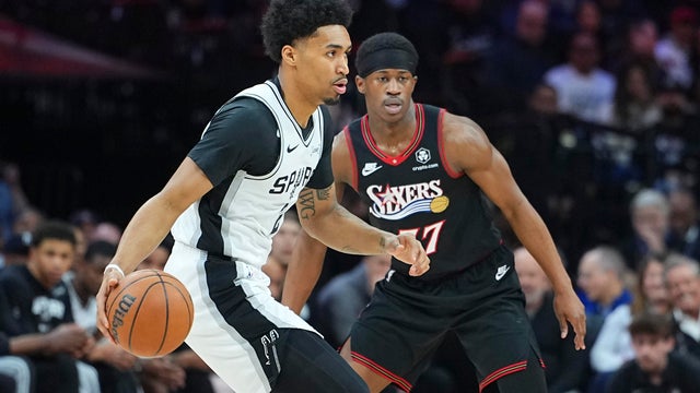 San Antonio Spurs v Philadelphia 76ers 