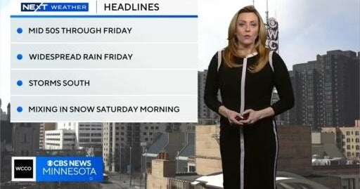 Noon Minnesota forecast from March 4, 2026 | NEXT Weather - CBS Minnesota