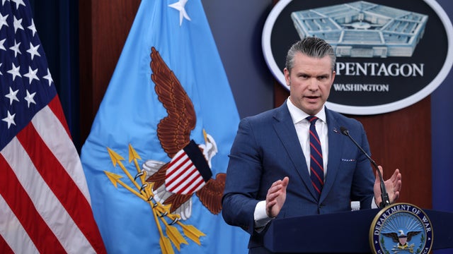 Secretary Hegseth And Chairman Caine Hold Pentagon Press Briefing On Iran Strikes 
