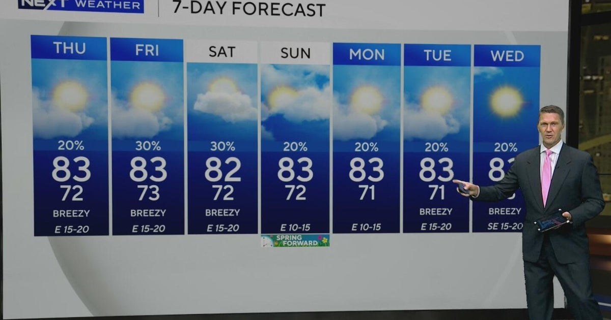 South Florida temperatures continue to be warm with mild rain and ...