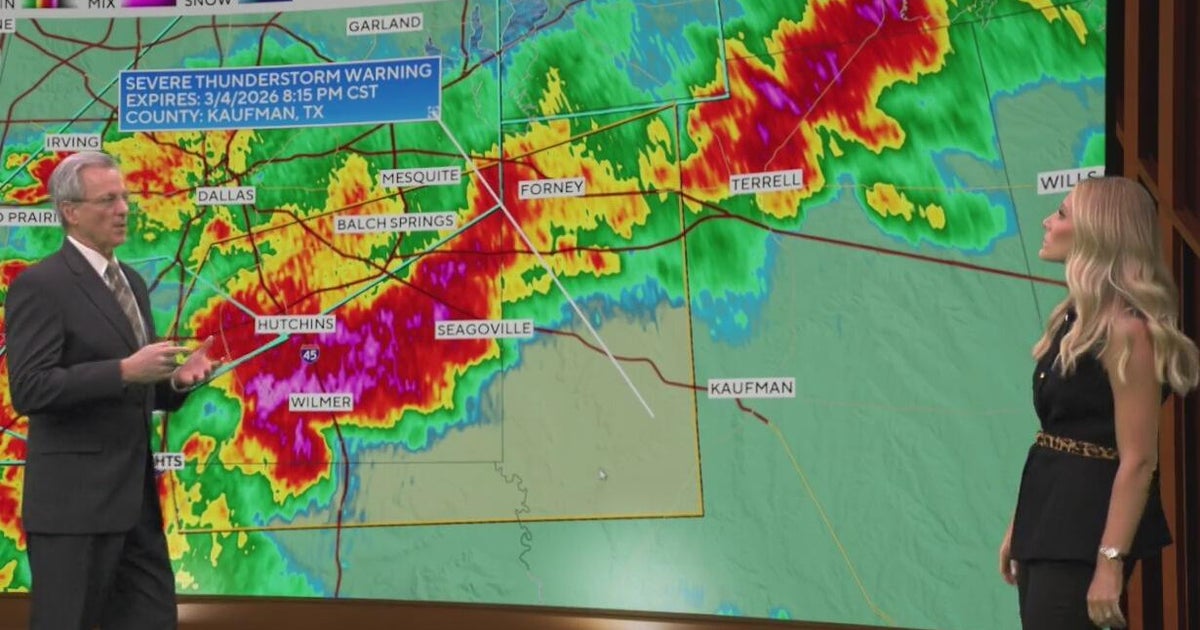 Severe storms pound North Texas with hail, flooding and damaging winds ...