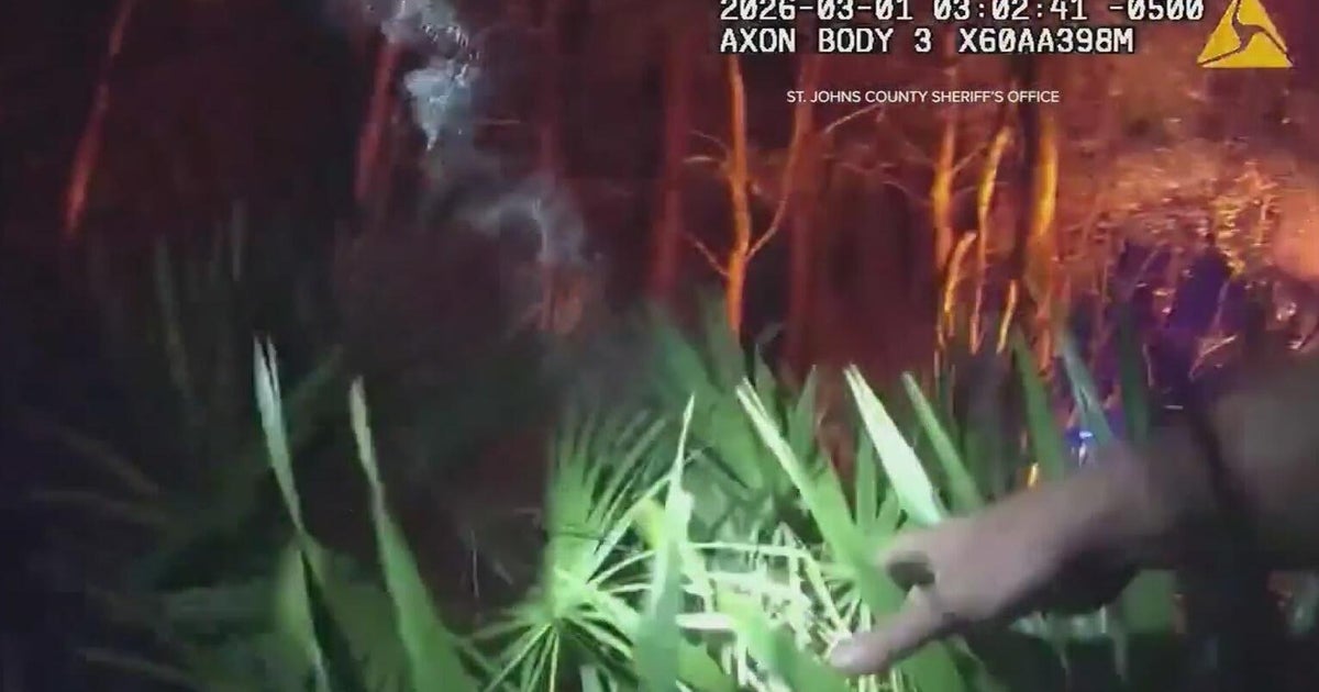 Body cam video shows Florida deputy save man’s life following fiery wreck on I-95