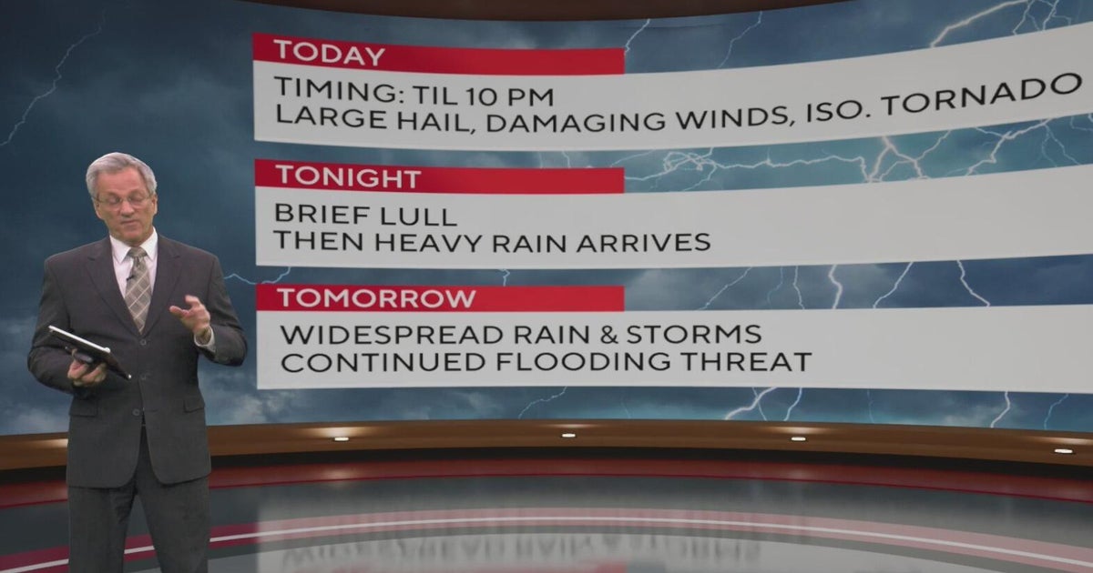Severe storms threaten North Texas as First Alert Weather Day continues ...