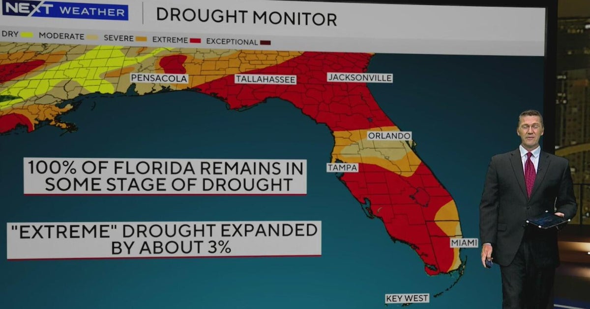 Droughts conditions continue throughout South Florida with warm and ...