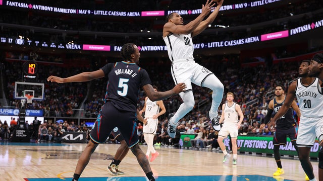 Brooklyn Nets v Detroit Pistons 