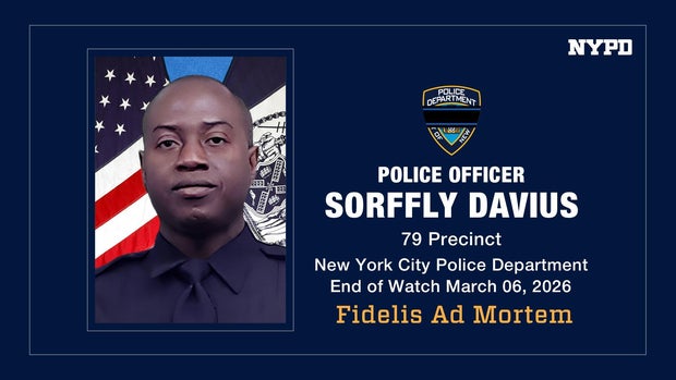 Sorffly Davius NYPD end of watch graphic
