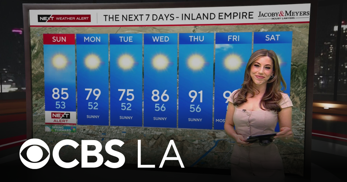 Alex Biston's NEXT Weather Forecast | March 7 - CBS Los Angeles