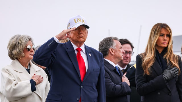 Trump Pays Respects To Six US Army Members Killed In Iran War 